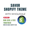 savor free shopify theme